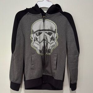 Boys Star Wars zip up hoodie